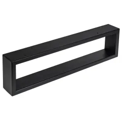 Stalowe niskie nogi 1szt. - industrialne/ loft